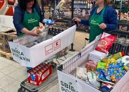 Sbírka potravin 23. 4. 2022
