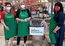 Kaufland - Sbírka potravin