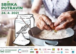 Sbírka potravin 24.4. 2021