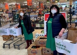 Kaufland - Sbírka potravin