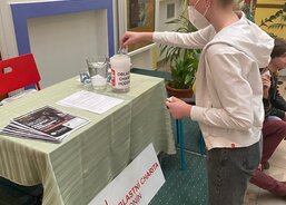 Pomoc Ukrajině, Gymnázium Hodonín, 1.3.2022